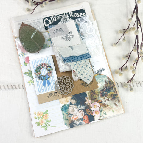 Botanical and Nature Ephemera Scrapbooking Kit