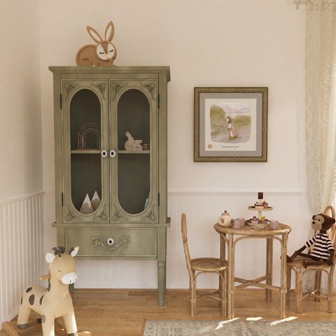 Madame Puddle Duck, Feat. Beatrix Potter Illustration ~ Gold Frame