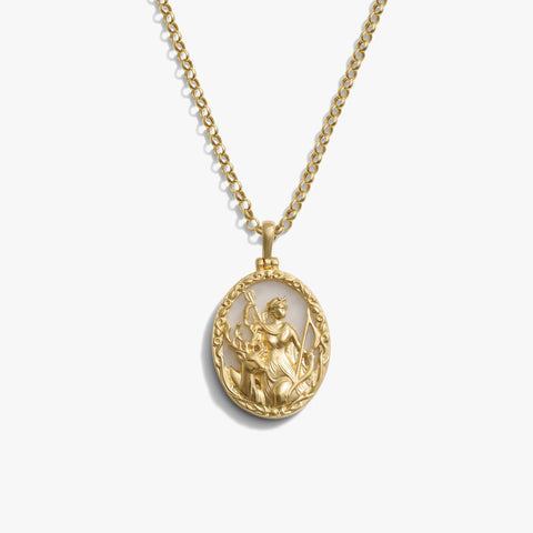 Artemis Pendant Necklace ~ Gold Vermeil