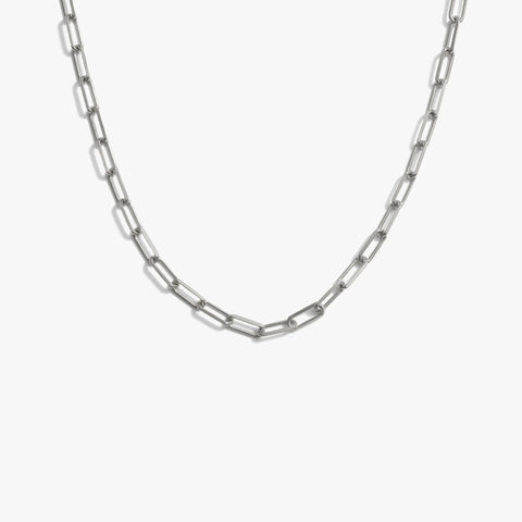 Classic Paperclip Chain ~ Sterling or 14K Gold Vermeil