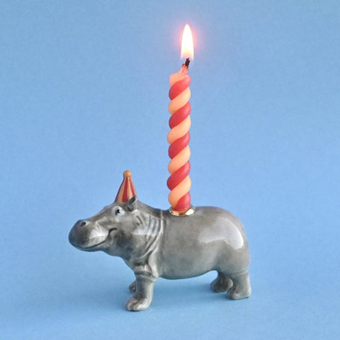 Hippo Cake Topper ~ Zoo Theme Birthday