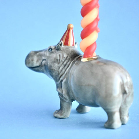 Hippo Cake Topper ~ Zoo Theme Birthday