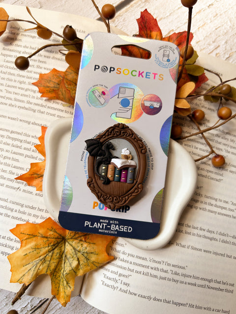 Fantasy Book Club ~ Handmade Phone Grip Cover