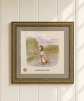 Madame Puddle Duck, Feat. Beatrix Potter Illustration ~ Gold Frame