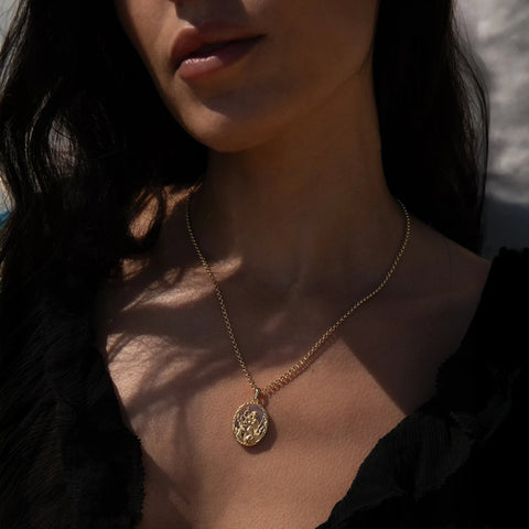 Artemis Pendant Necklace ~ Gold Vermeil