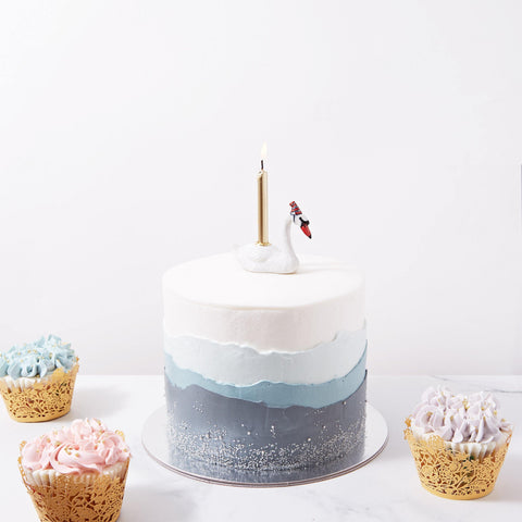 Swan Cake Topper ~ Graceful Swan Party Decor
