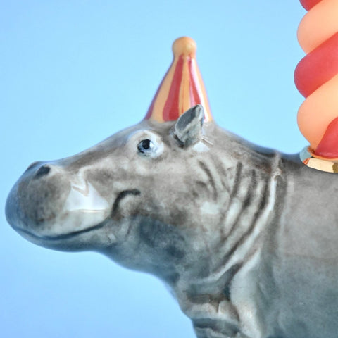 Hippo Cake Topper ~ Zoo Theme Birthday