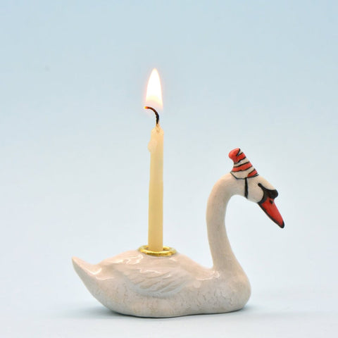 Swan Cake Topper ~ Graceful Swan Party Decor